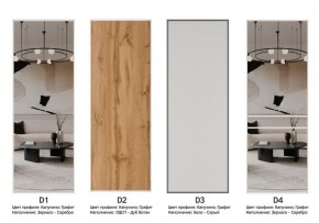 Шкаф-купе 1600 серии SOFT D1+D3+B2+PL1 (2 ящика+1штанга) профиль «Графит» в Троицке - troick.ok-mebel.com | фото 9