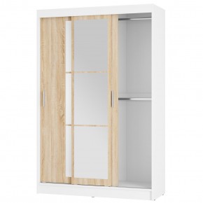 Шкаф-купе Денвер ШКК-03 (белый/сонома) в Троицке - troick.ok-mebel.com | фото 3