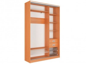 Шкаф-купе Джонни 1500 вариант 1 (ЛДСП/ЛДСП) в Троицке - troick.ok-mebel.com | фото 2