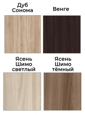 Шкаф-купе Джонни 1500 вариант 1 (ЛДСП/ЛДСП) в Троицке - troick.ok-mebel.com | фото 3