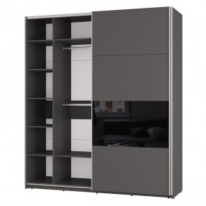 Шкаф-купе Харви ШКК-10 (графит) в Троицке - troick.ok-mebel.com | фото 2