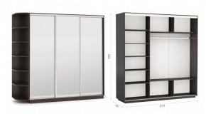 Шкаф-купе Тетрис 210/220 (ЗЗЗ) Венге в Троицке - troick.ok-mebel.com | фото