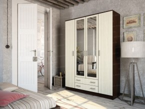 Шкаф Квадро (венге/лоредо) в Троицке - troick.ok-mebel.com | фото