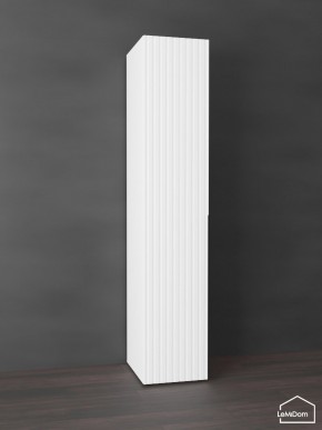Шкаф Linnea MHR-1-2 2050х400х510 (Белый-М 11.1.1) в Троицке - troick.ok-mebel.com | фото 5