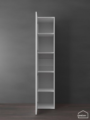 Шкаф Linnea MHR-1PO-2 2050х400х510 (Белый-М 11.1.1) в Троицке - troick.ok-mebel.com | фото 4