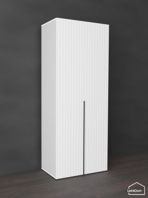 Шкаф Linnea MHR-2 2050х800х510 (Белый-М 11.1.1) в Троицке - troick.ok-mebel.com | фото