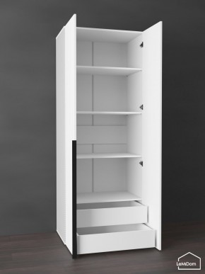 Шкаф Linnea MHR-2-4 2050х800х510 (Белый-М 11.1.2) в Троицке - troick.ok-mebel.com | фото 5