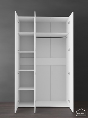 Шкаф Linnea MHR-3PO-1 2050х1200х510 (Белый-М 11.1.2) в Троицке - troick.ok-mebel.com | фото 5