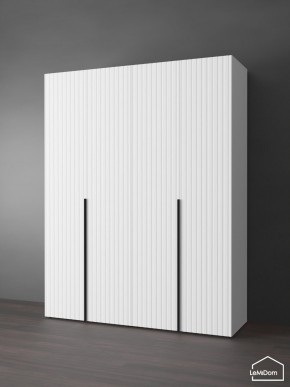 Шкаф Linnea MHR-4-2 2050х1600х510 (Белый-М 11.1.2) в Троицке - troick.ok-mebel.com | фото