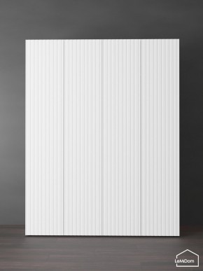 Шкаф Linnea MHR-4PO-2 2050х1600х510 (Белый-М 11.1.1) в Троицке - troick.ok-mebel.com | фото