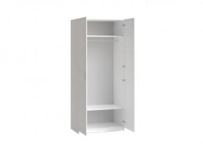 Шкаф МАКС двухдверный широкий, цвет белый в Троицке - troick.ok-mebel.com | фото 2