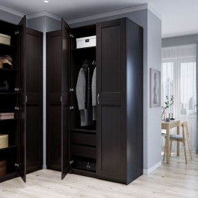Шкаф МАКС однодверный, цвет Дуб Венге в Троицке - troick.ok-mebel.com | фото 4