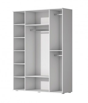 Шкаф Норден 1600 (Белый текстурный) в Троицке - troick.ok-mebel.com | фото 2