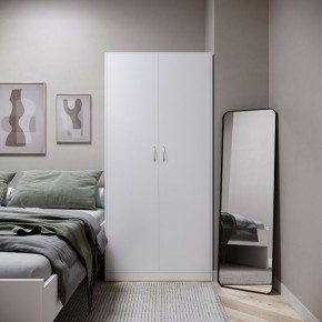 Шкаф ОРИОН двухдверный, цвет белый в Троицке - troick.ok-mebel.com | фото 4