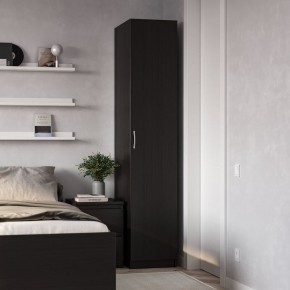 Шкаф ПЕГАС однодверный, цвет Дуб Венге в Троицке - troick.ok-mebel.com | фото 4