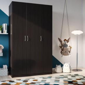 Шкаф ПЕГАС трехдверный, цвет Дуб Венге в Троицке - troick.ok-mebel.com | фото 2