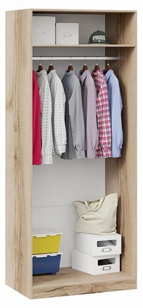 Шкаф платяной Фьюжн ТД-260.07.02 в Троицке - troick.ok-mebel.com | фото 3