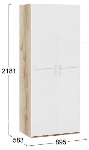 Шкаф платяной Фьюжн ТД-260.07.02 в Троицке - troick.ok-mebel.com | фото 4