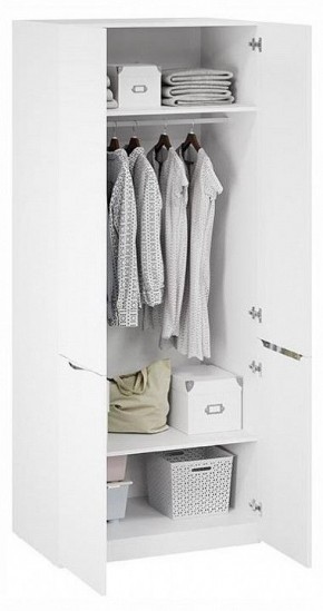 Шкаф платяной Глосс СМ-319.07.003 в Троицке - troick.ok-mebel.com | фото 2