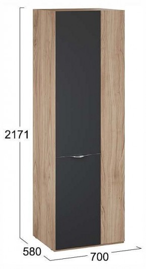 Шкаф платяной Глосс СМ-319.07.006 в Троицке - troick.ok-mebel.com | фото 4