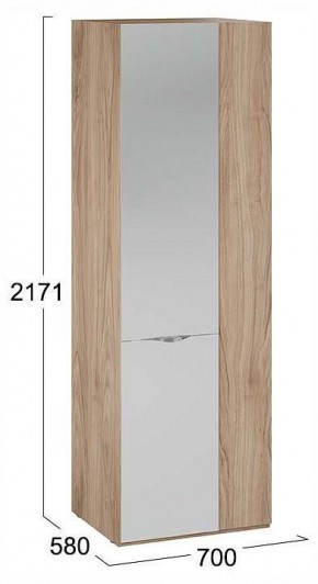 Шкаф платяной Глосс СМ-319.07.007 в Троицке - troick.ok-mebel.com | фото 4