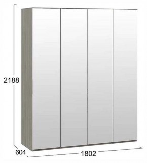 Шкаф платяной Либерти СМ-297.07.443 в Троицке - troick.ok-mebel.com | фото 4