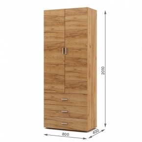 Шкаф платяной Мартин-4 в Троицке - troick.ok-mebel.com | фото 3