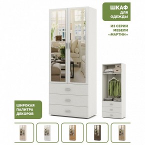 Шкаф платяной Мартин-6 в Троицке - troick.ok-mebel.com | фото 4