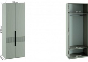 Шкаф платяной Ника в Троицке - troick.ok-mebel.com | фото 3