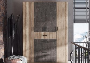 Шкаф платяной Паркинс в Троицке - troick.ok-mebel.com | фото 4