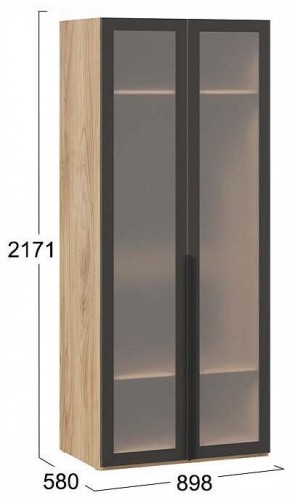 Шкаф платяной Порто СМ-393.07.009 в Троицке - troick.ok-mebel.com | фото 2