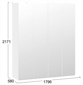Шкаф платяной Порто СМ-393.07.109 в Троицке - troick.ok-mebel.com | фото 3