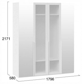 Шкаф платяной Порто СМ-393.07.115 в Троицке - troick.ok-mebel.com | фото 4