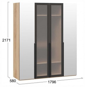 Шкаф платяной Порто СМ-393.07.115 в Троицке - troick.ok-mebel.com | фото 4
