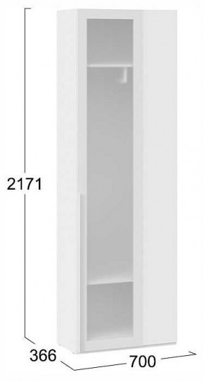 Шкаф платяной Порто СМ-393.07.233 в Троицке - troick.ok-mebel.com | фото 4