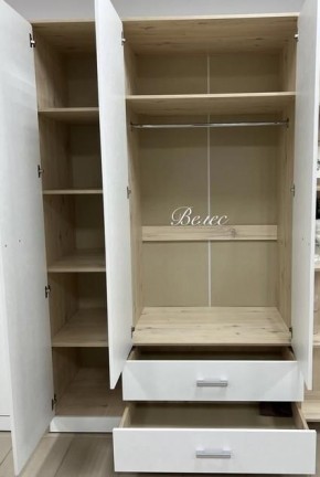 Шкаф "Милана" 3-х створчатый с 2 ящиками в Троицке - troick.ok-mebel.com | фото 2