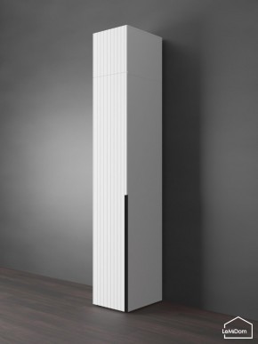 Шкаф с антресолью Linnea MHR-1A-1 2450х400х510 (Белый-М 11.1.2) в Троицке - troick.ok-mebel.com | фото