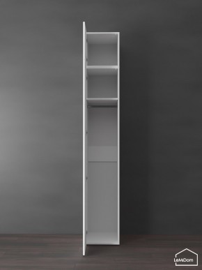 Шкаф с антресолью Linnea MHR-1POA-1 2450х400х510 (Белый-М 11.1.2) в Троицке - troick.ok-mebel.com | фото 4