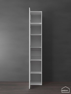 Шкаф с антресолью Linnea MHR-1POA-2 2450х400х510 (Белый-М 11.1.2) в Троицке - troick.ok-mebel.com | фото 4