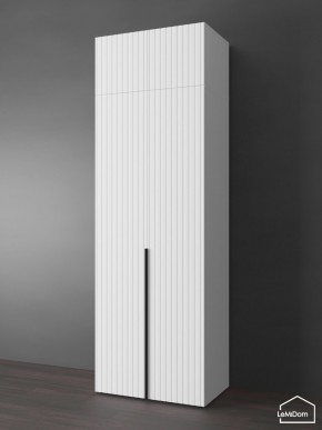 Шкаф с антресолью Linnea MHR-2A-1 2450х800х510 (Белый-М 11.1.2) в Троицке - troick.ok-mebel.com | фото