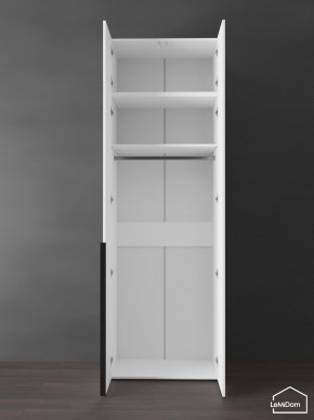 Шкаф с антресолью Linnea MHR-2A-1 2450х800х510 (Белый-М 11.1.2) в Троицке - troick.ok-mebel.com | фото 5