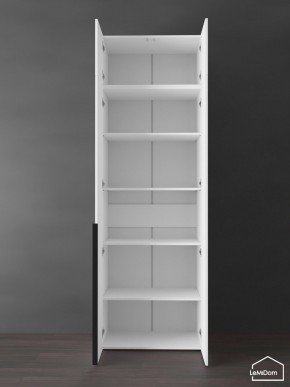 Шкаф с антресолью Linnea MHR-2A-2 2450х800х510 (Белый-М 11.1.1) в Троицке - troick.ok-mebel.com | фото 4