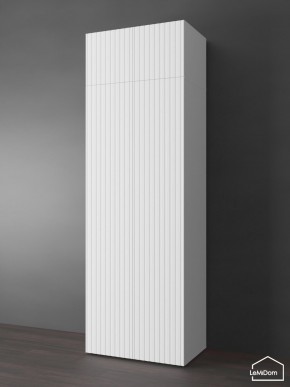 Шкаф с антресолью Linnea MHR-2POA-1 2450х800х510 (Белый-М 11.1.2) в Троицке - troick.ok-mebel.com | фото