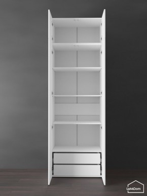 Шкаф с антресолью Linnea MHR-2POA-4 2450х800х510 (Белый-М 11.1.2) в Троицке - troick.ok-mebel.com | фото 6