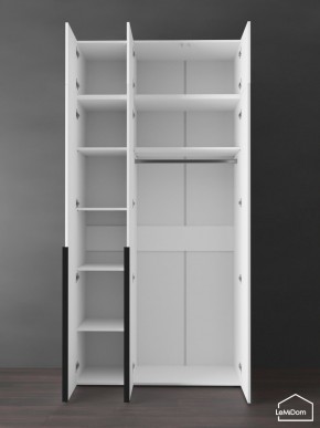 Шкаф с антресолью Linnea MHR-3A-1 2450х1200х510 (Белый-М 11.1.2) в Троицке - troick.ok-mebel.com | фото 5