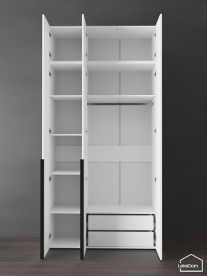 Шкаф с антресолью Linnea MHR-3A-2 2450х1200х510 (Белый-М 11.1.1) в Троицке - troick.ok-mebel.com | фото 6