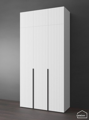 Шкаф с антресолью Linnea MHR-3A-2 2450х1200х510 (Белый-М 11.1.2) в Троицке - troick.ok-mebel.com | фото