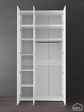 Шкаф с антресолью Linnea MHR-3POA-1 2450х1200х510 (Белый-М 11.1.2) в Троицке - troick.ok-mebel.com | фото 4