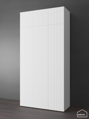 Шкаф с антресолью Linnea MHR-3POA-2 2450х1200х510 (Белый-М 11.1.2) в Троицке - troick.ok-mebel.com | фото