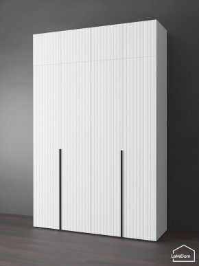 Шкаф с антресолью Linnea MHR-4A-2 2450х1600х510 (Белый-М 11.1.1) в Троицке - troick.ok-mebel.com | фото